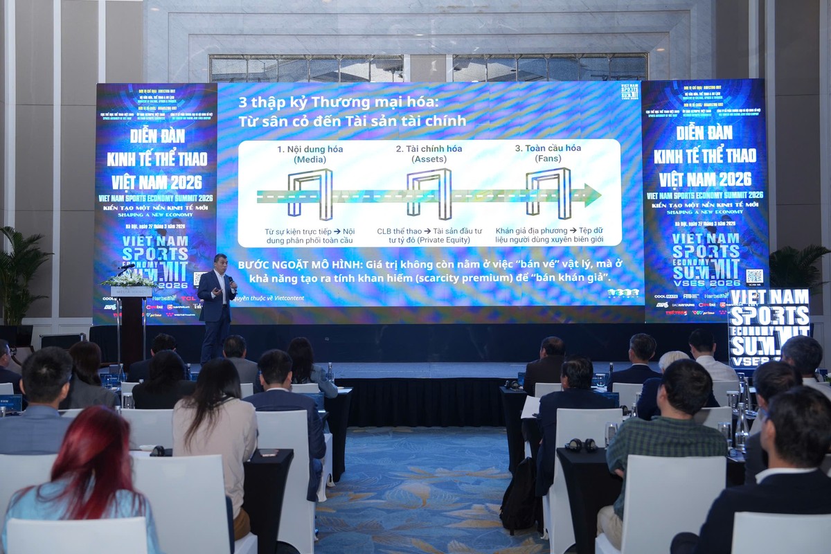 Session 1: presenting the Vietnam Sports Economy Report 2026